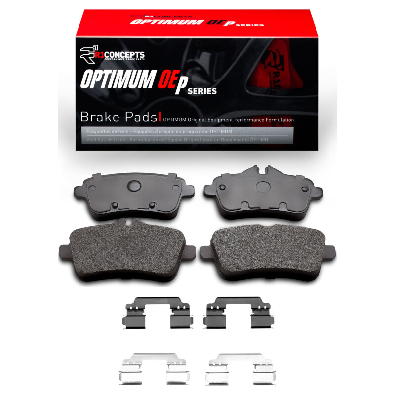 Mercedes-Benz GLE63 AMG Brake Pads - Rear - R1 Concepts - Optimum OE - `12-`19 Mercedes-Benz GLE63 AMG Brake Pads - Rear - R1 Concepts - Optimum OE - `12-`19